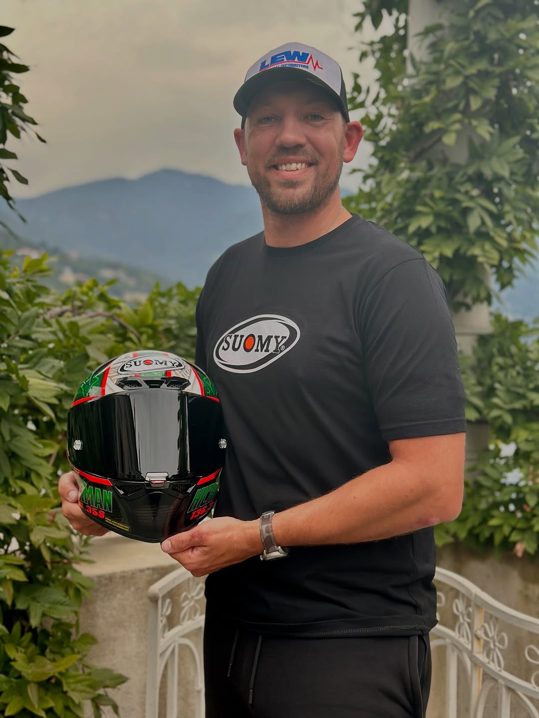 It was an honor to have you with us in Como, to listen to you, and to share your journey. An even greater honor is having you as part of our family. Suomy is proud of you and your incredible achievements. ❤️🔥