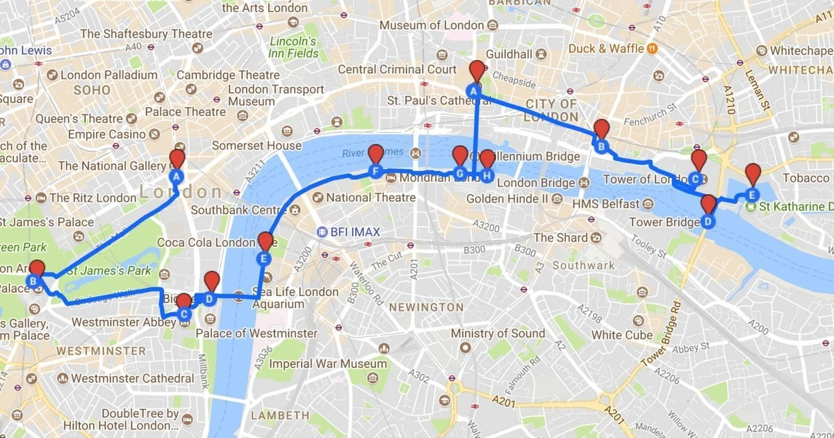Walkit London Walking Routes | 30 Best Self-Guided City Walks